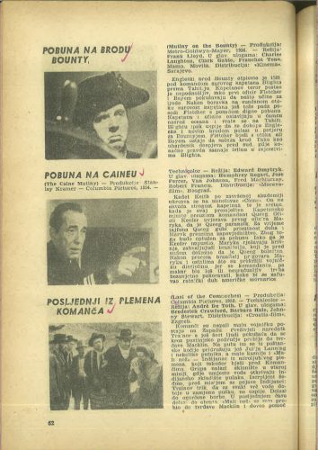 Kinematografija 1956.