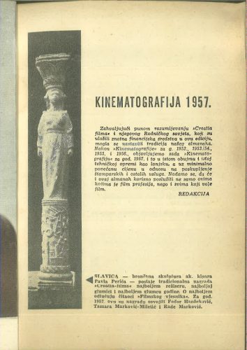 Kinematografija 1957.