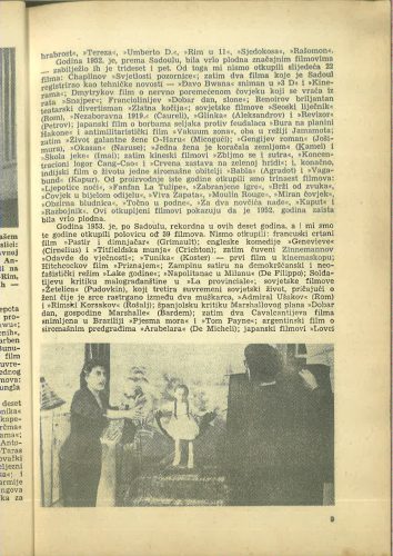 Kinematografija 1957.