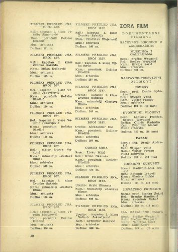 Kinematografija 1957.