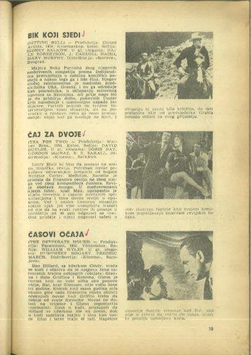 Kinematografija 1957.