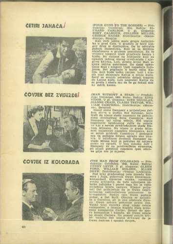 Kinematografija 1957.