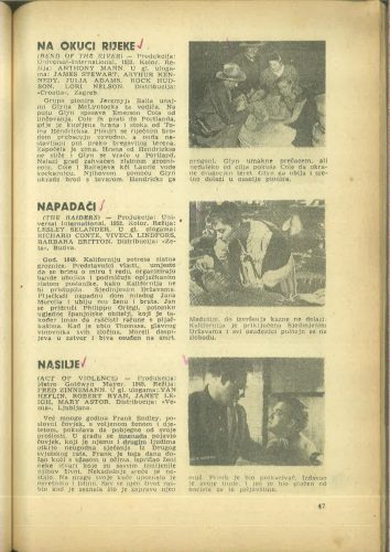 Kinematografija 1957.