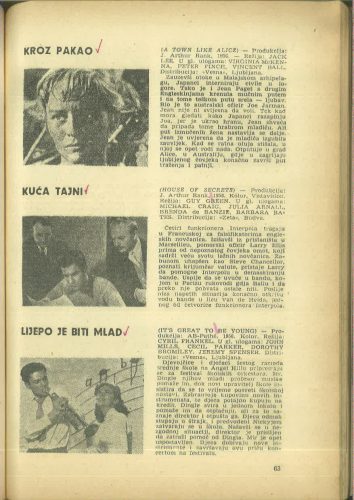 Kinematografija 1957.