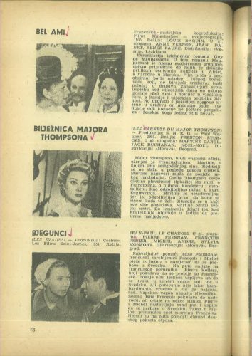Kinematografija 1957.