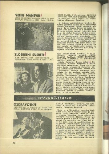 Kinematografija 1957.