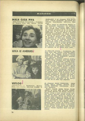 Kinematografija 1957.