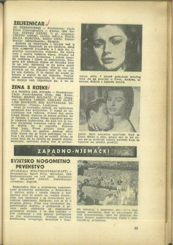 Kinematografija 1957.