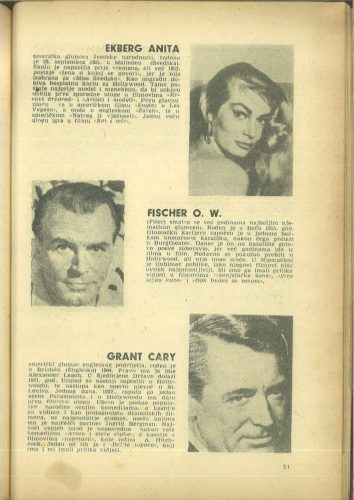 Kinematografija 1957.