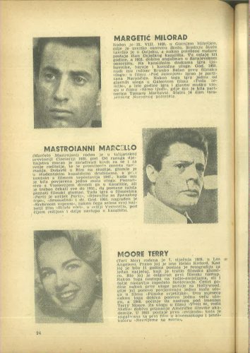 Kinematografija 1957.