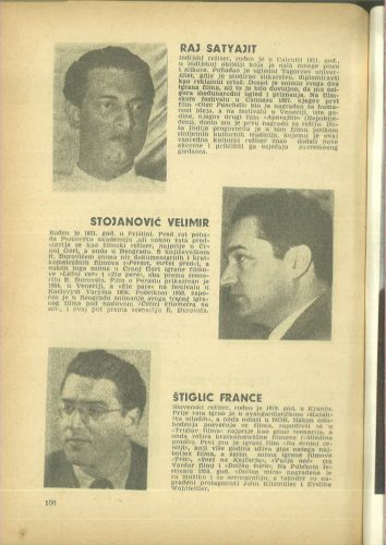Kinematografija 1957.