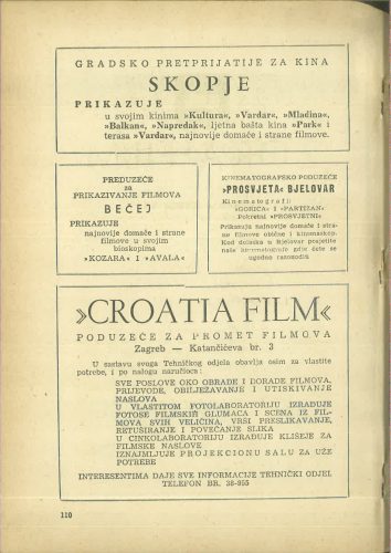 Kinematografija 1957.