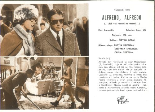 Alfredo, Alfredo…Dok vas Razvod ne Rastavi…