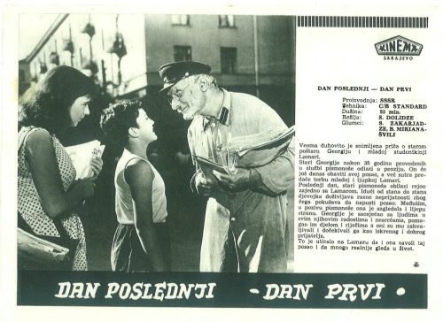Dan Posljednji – Dan Prvi