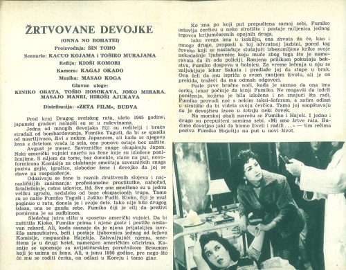 Žrtvovane Devojke