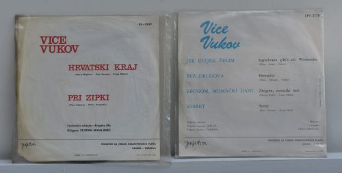 Vice Vukov – Hrvatski Kraj, Pri Zipki, Vice Vukov – Jer Uvijek Želim, Bez Drugova, Zbogom, Momački dani, Susret
