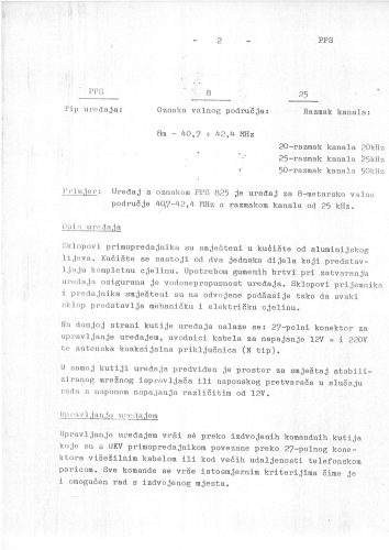 UKV FM Primopredajnik RIZ