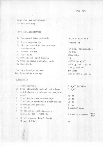 UKV FM Primopredajnik RIZ