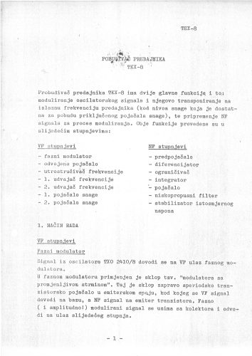 UKV FM Primopredajnik RIZ