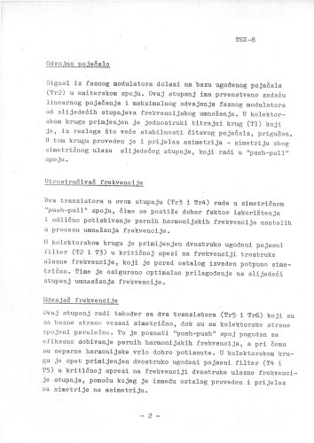 UKV FM Primopredajnik RIZ