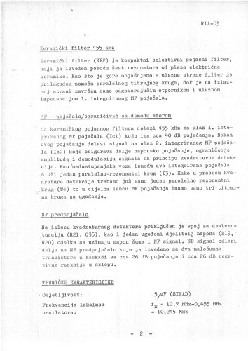 UKV FM Primopredajnik RIZ