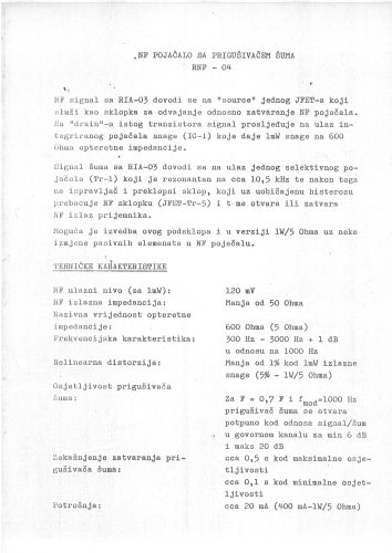 UKV FM Primopredajnik RIZ