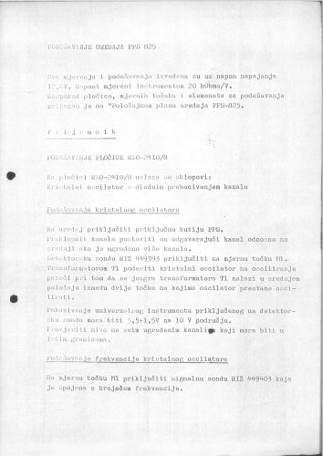 UKV FM Primopredajnik RIZ