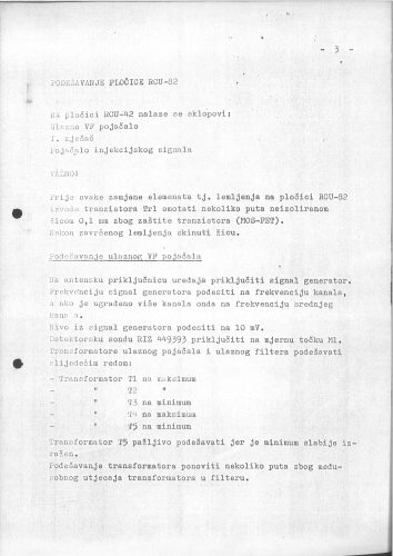 UKV FM Primopredajnik RIZ