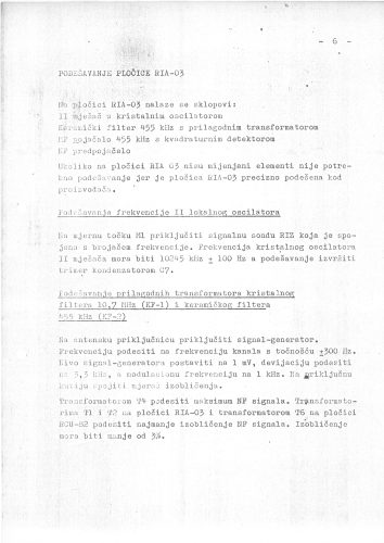 UKV FM Primopredajnik RIZ