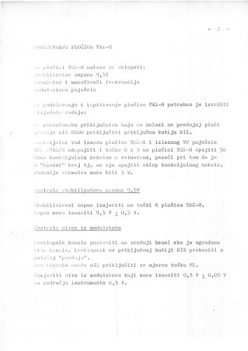 UKV FM Primopredajnik RIZ