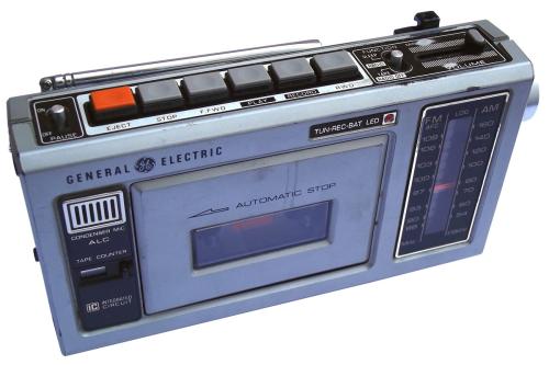 radio-kasetofon_general electric 3-5220a